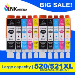 Full Ink Cartridge PGI 520 CLI 521 XL for Canon Pixma MP540 MP550 MP560 MP620 MP630 MP640 MP980 MP990 MX860 MX870 IP3600 Printer