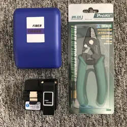 Proskit fiber stripper fiber cutter Fiber Cleaver Longitudinal slitter Large diameter Loose tube slitter Loose tube stripper