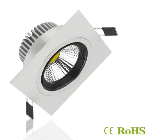 2014 Newest 10W Dimmable COB Led Downlights Cool / Pure / Warm White Led Ceiling Down Lights Energy Saving Led Lamp AC 85-260v