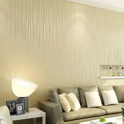 Non Woven Wallpaper Modern Solid Plain Color Vertical Striped Wall Paper Rolls Living Room Bedroom TV Background Papel De Parede