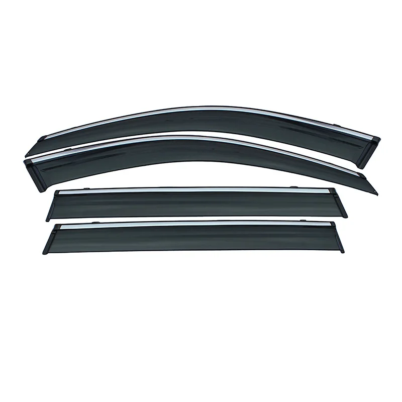4pcs Car Styling For Nissan X-Trail T32 Smoke Window Sun Rain Visor Deflector Guard 2014 2015 2016 2017 2018