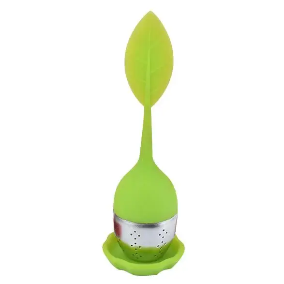 Thickened Leaf Silica Gel Tea Separated Tea Pack Stainless Steel Filter High Temperature Resistance