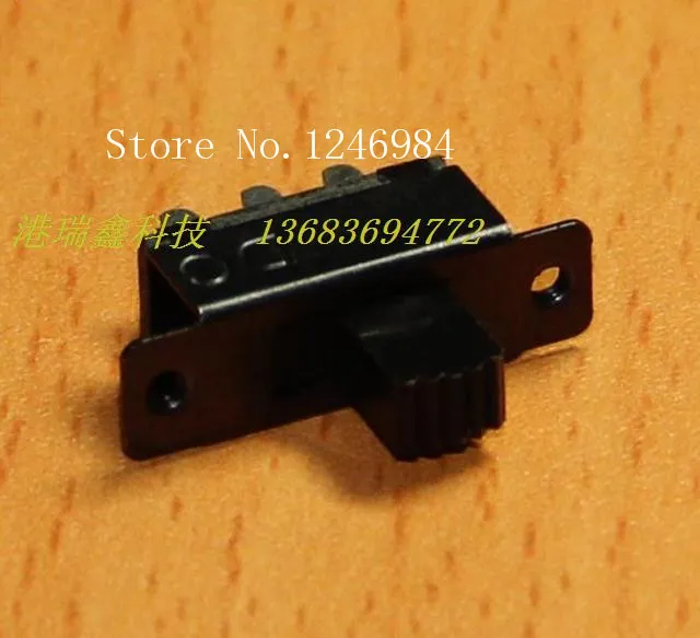 [SA]Small electronic switch toggle vertical panel slide switch DC power switch SS-22F25--200pcs/lot