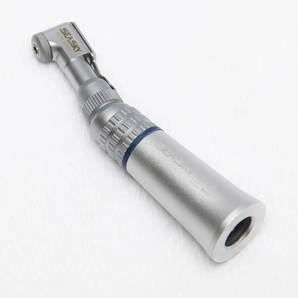 Dental Lab E-TYPE micromotor polish hand piece with contra angle & straight handpiece SEAYANG MARATHON 3 + Electric Motor