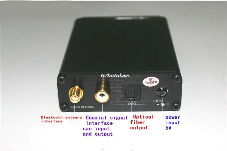 CSR8670 Bluetooth 5,0 DAC decodificador receptor de audio inalámbrico APTX-HD audio coaxial OPA2604