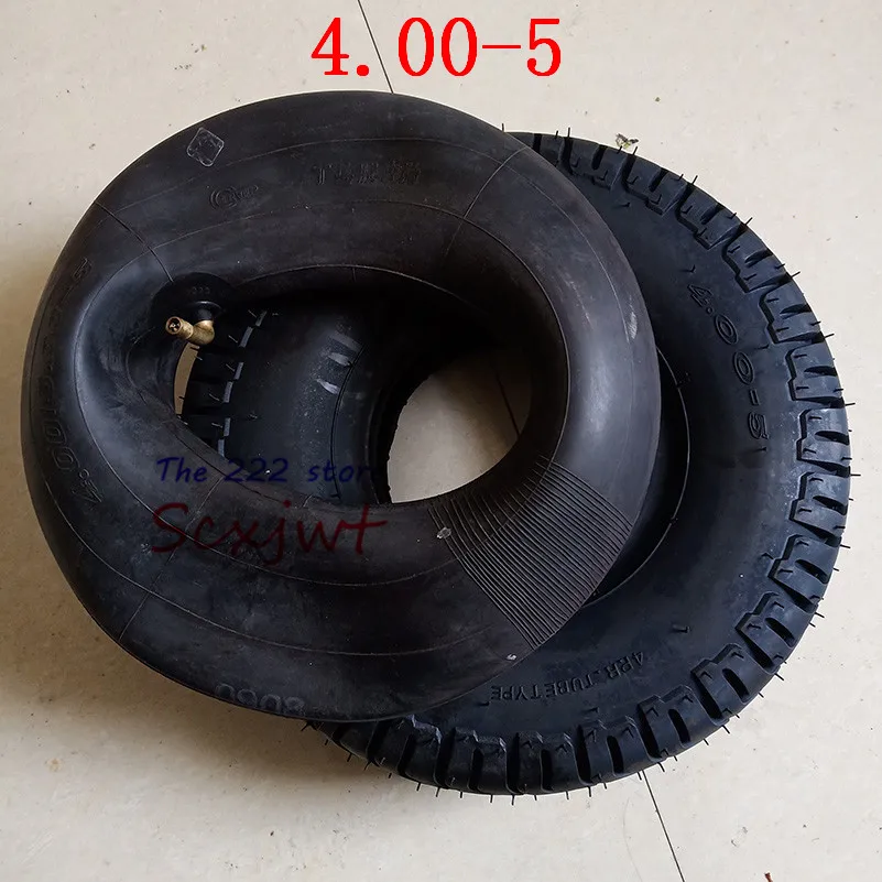 4.00-5 inch tyre with inner tube fits for Elderly scooter mini MOTO car electric  special walking tire 400-5