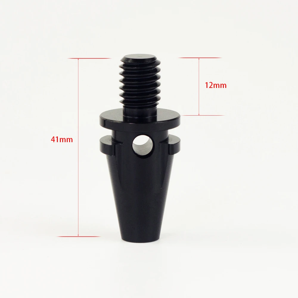 QRT-38 Mini Rapid Quick Release Round Taper Tip Connector Mount fr Audio Sound Boom Pole Recorder  Microphone MIC Camera Rig