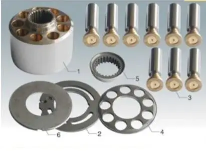 Hydraulic pump spare parts for komatsu PC50(PC55/56) Replacement