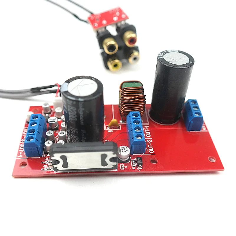 DC10-15V TDA7850 плата автомобильного усилителя 4 канала 4X50 Вт с функцией шумоподавления BA3121