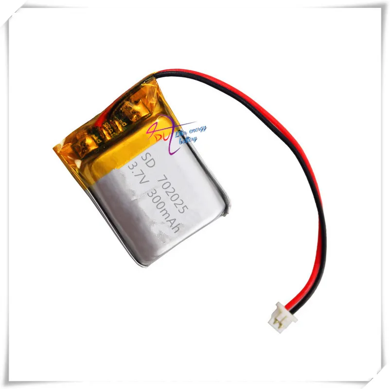 XH2.54  300mAh 702025 3.7V lithium polymer battery charging device lighter point reading pen