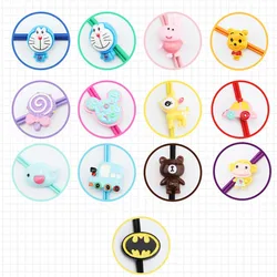 Imixlot Colorful Cartoon Nylon Elastic Glasses Chain For Child Eyewear Cord Kids Glasses Neck Strap Eyeglass Holder Band Strap