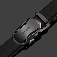 Men's Leather Belt with Auto Buckle #3