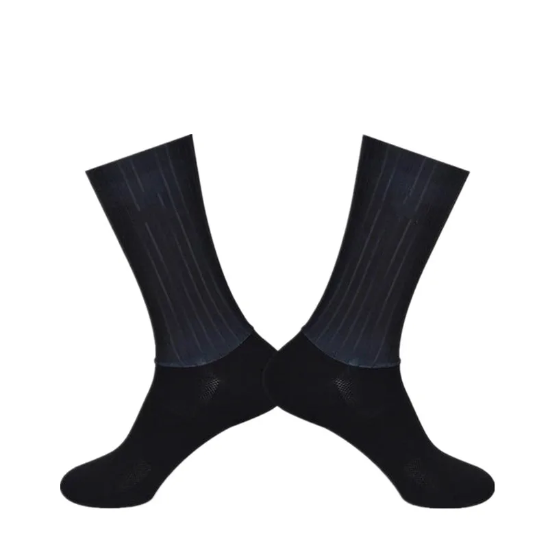 New Summer Breathable Cycling Socks Men Anti Slip Seamless Aero Bike Wearproof Road Calcetines Ciclismo