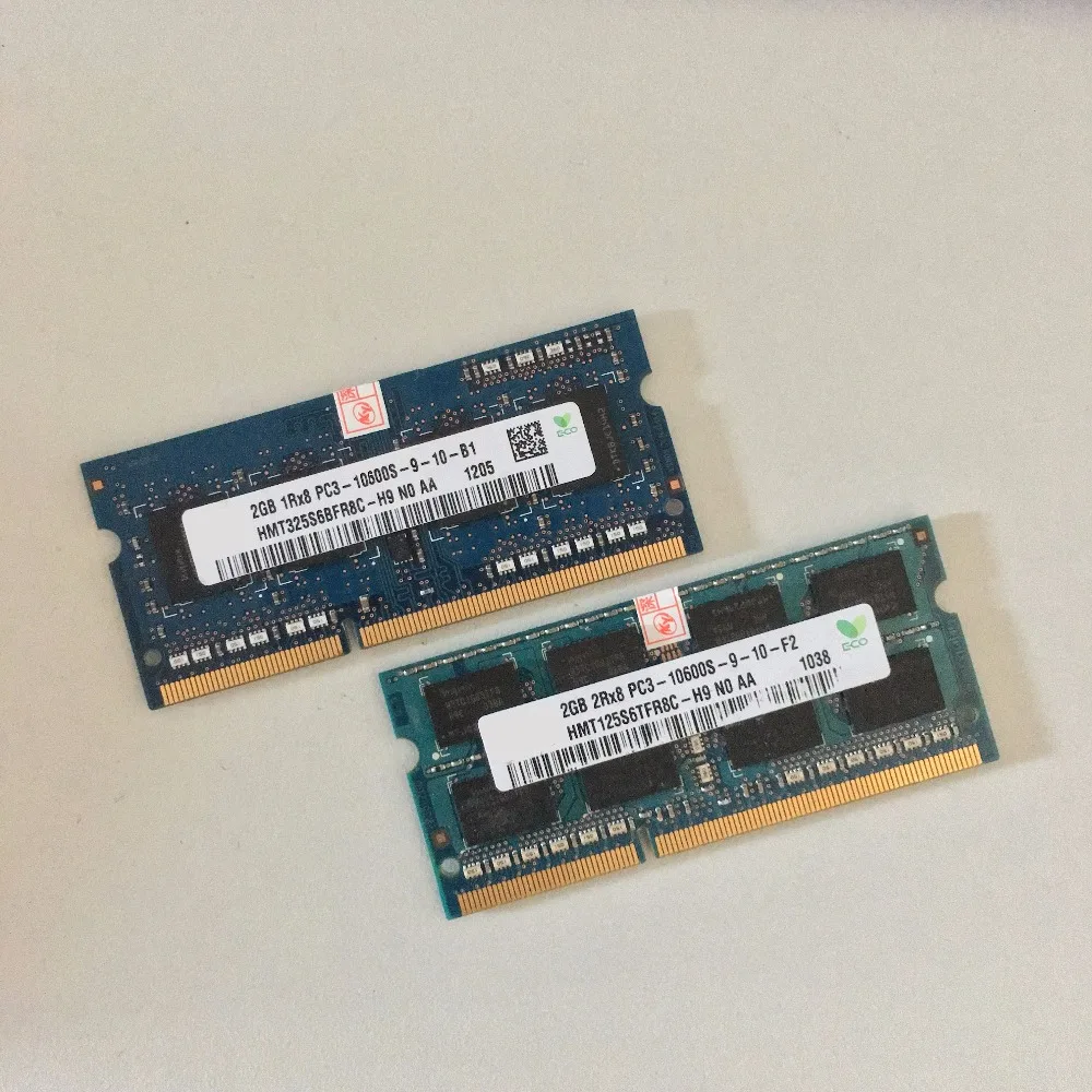 DDR3 2GB PC3-10600S 1333Mhz 2gb Laptop Memory 2G PC3 10600S 1333 MHZ Notebook Module SODIMM RAM