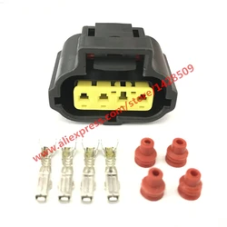 1 Set 4 Pin 178399-2 / 184046-1 Female Throttle Sensor Plug TPS Connector For Toyota 1JZ-GTE 2JZ-GTE Waterproof Automotive