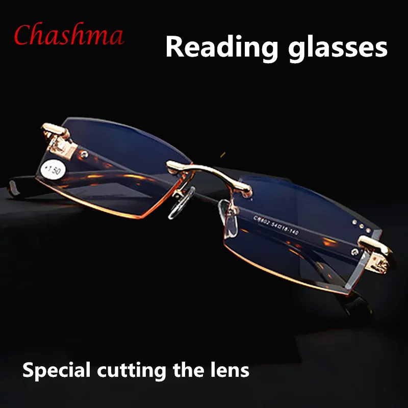 

High quality Men women unisex diamond cut stylerish commercial dignity special made reading glasses+1.0 +1.5 +2 .0+2.5 +3.0