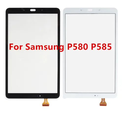 Imagen 1 del producto Panel táctil para tableta Samsung Galaxy Tab A 10,1 P585 P580, Digitalizador de pantalla táctil, Panel de cristal de repuesto, pantalla de SM-P580 SM-P585