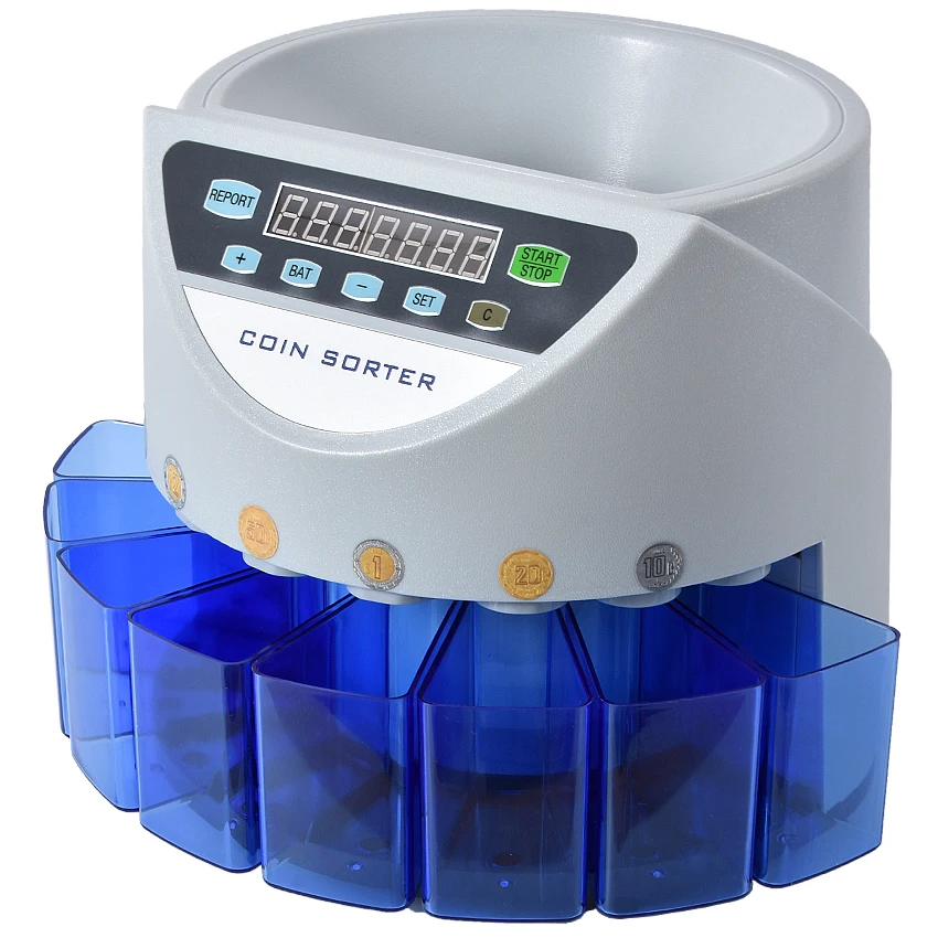 Imagem -05 - Máquina de Contagem Eletrônica do Classificador da Moeda Contador para a Maioria de Países 200 Peças Pelo Minuto Se-900 220v 110v