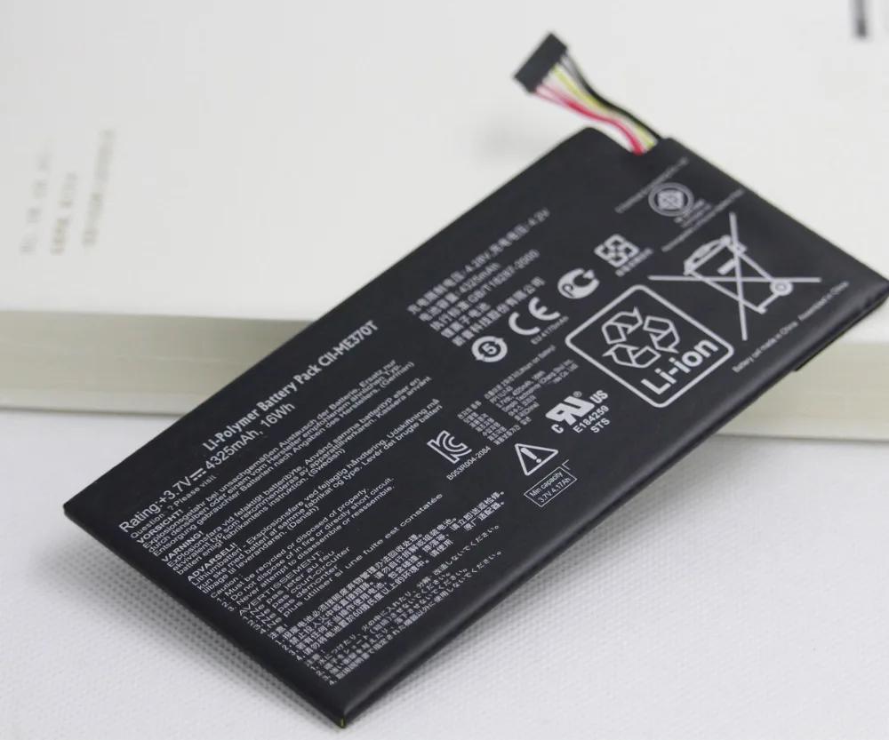 5pcs/lot 4325mAh C11-ME370T Battery For Asus Google Nexus 7 Nexus7 Nexus 7 1 Generation 2012 Wifi Version C11 ME370T Battery