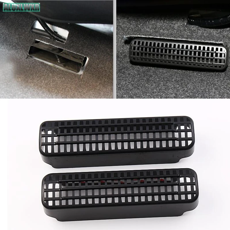 

Seat AC Heat Floor Air Conditioner Duct Vent Outlet Grille Cover 2012 2014 2015 2016 Car Accessories Interior for Toyota Corolla