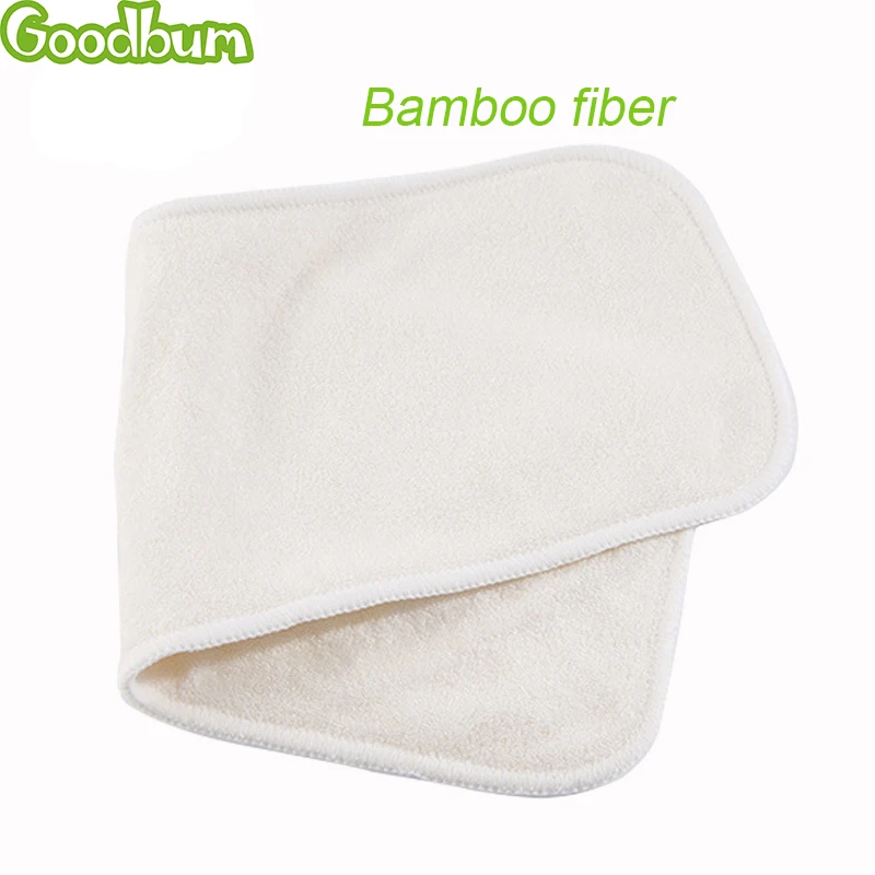 10 pçs/lote bebê fralda inserções lavável microfibra/carvão de bambu/fibra de bambu super absorvente respirável para o bebê fralda