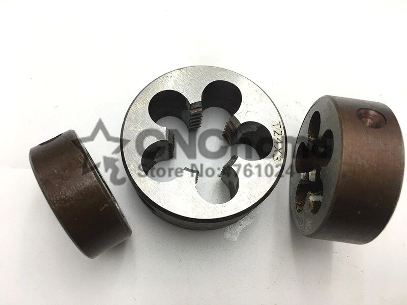 Imagem -03 - Matriz Mão Direita Esquerda t = tr Trapezoidal Redonda Molde t Ferramentas de Rosqueamento Torno un Tr8 Tr10 Tr12 Tr14 Tr16 Tr20 Tr22 Tr24