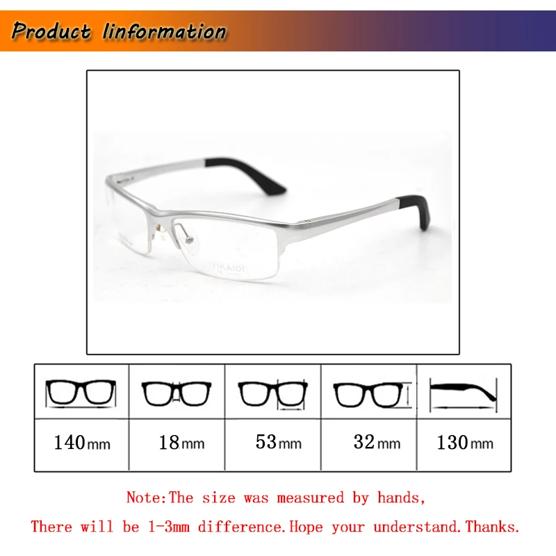 เลนส์ Photochromic แว่นตากันแดดสายตาสั้นแว่นตาอ่านหนังสือแว่นขยาย Presbyopia แว่นตาสายตาสั้นแว่นตาสายตา - 6.0 ถึง + 3.0 L3