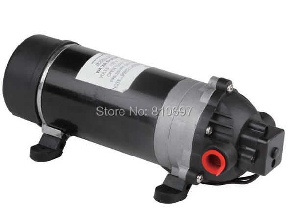 SOVOFLO KDP-170M/S Electric Diaphragm Pump 110V 220V AC High Pressure Pump 170psi 5.5LPM Marine RV Agriculture Spraying Washing