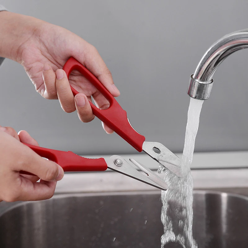 Swayboo multi-função gadget destacável lagosta cortar caranguejo garra 2cr14 aço inoxidável lagosta tesoura especial ferramentas de cozinha mão