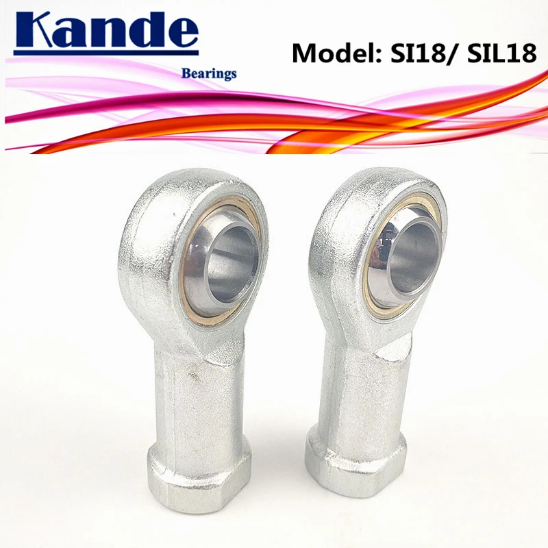 

Kande Bearings PHSA18 PHSAL18 SI18T/K SI18 SI18LT/K SI18L SI18T 1pc Rod End Bearing M18 SI18T SIL18T