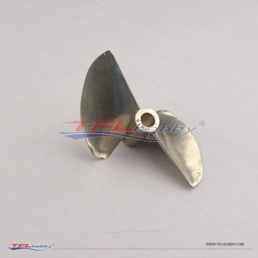 TFL Genuine Parts! 2 Blade Hole Dia 6.35mm*67mm/70mm/72mm  Copper Propeller for RC boat