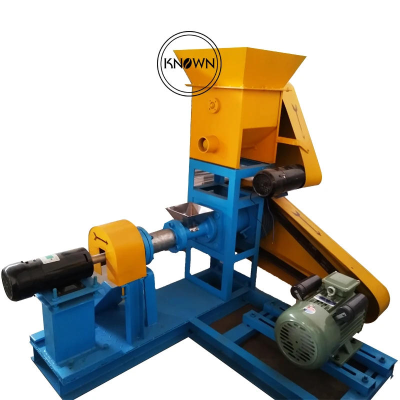 Máquina extrusora de alimentos para peixes com capacidade de 100-150 kg/h