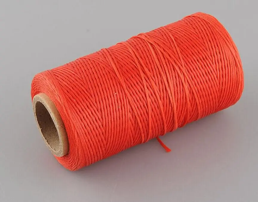 260Meter 1mm 150D Leather Waxed Wax Thread Cord for DIY Tool Hand Stitching