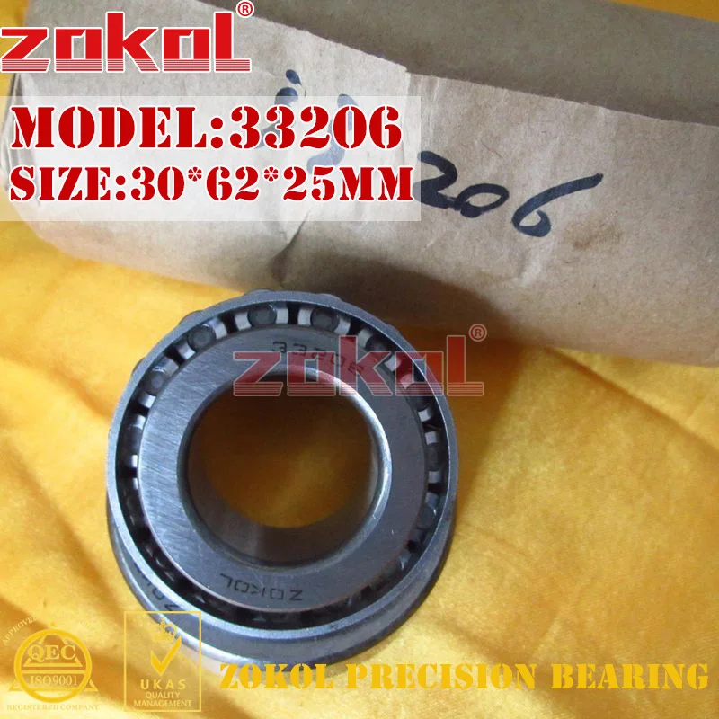 ZOKOL 33206 3007206E Tapered Roller Bearing 30*62*25mm