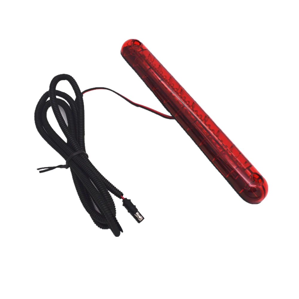 YSY Car styling!! Universal Car SUV Auto 12V 24 LED Red Car Rear Windscreen High Mount Stop Lamp Third 3RD Tail Brake Light
