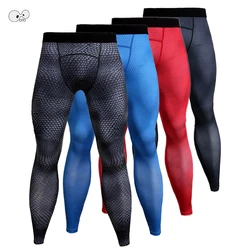 2020 nuovi pantaloni a compressione calzamaglia da corsa sportiva uomo Leggings da Jogging Fitness abbigliamento da palestra pantaloni da uomo sportivi elastici ad asciugatura rapida