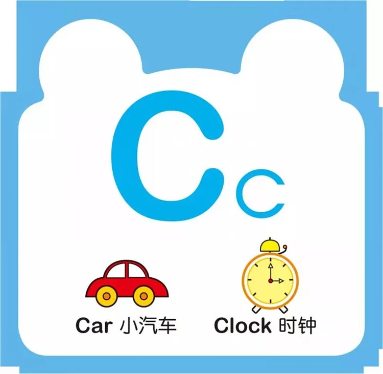 Adults Children Learning Books Chinese English Learning Cards 3 To 6 Year-olds Baby Early Learning Reading Cards Literacy Cards