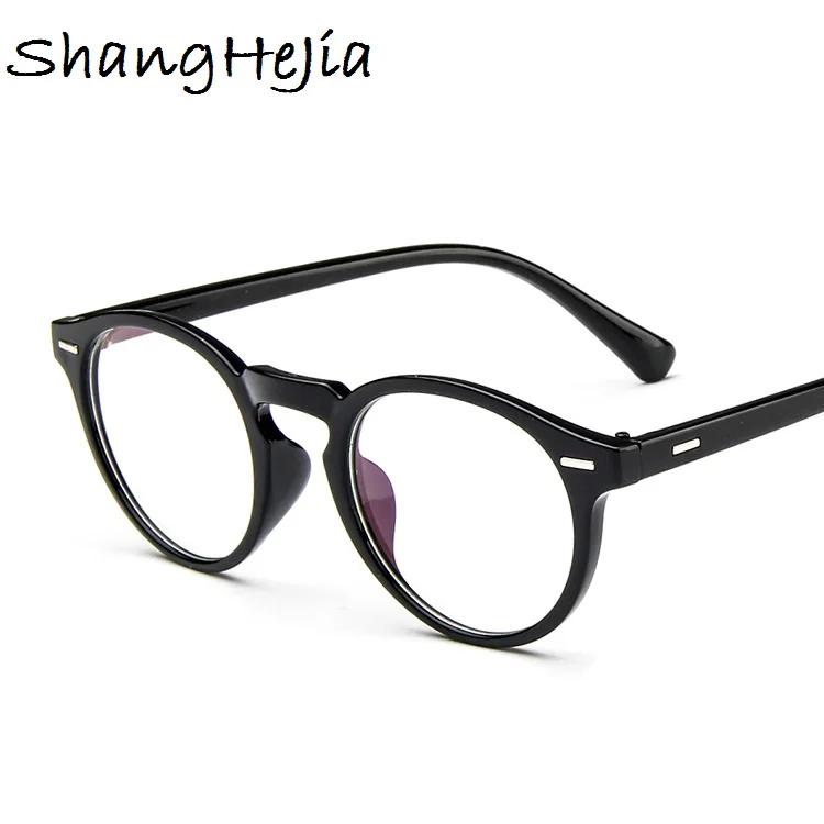 2024 Fashion Women Glasses Frame Men Eyeglasses Frame Vintage Round Clear Lens Glasses Optical Spectacle Frame