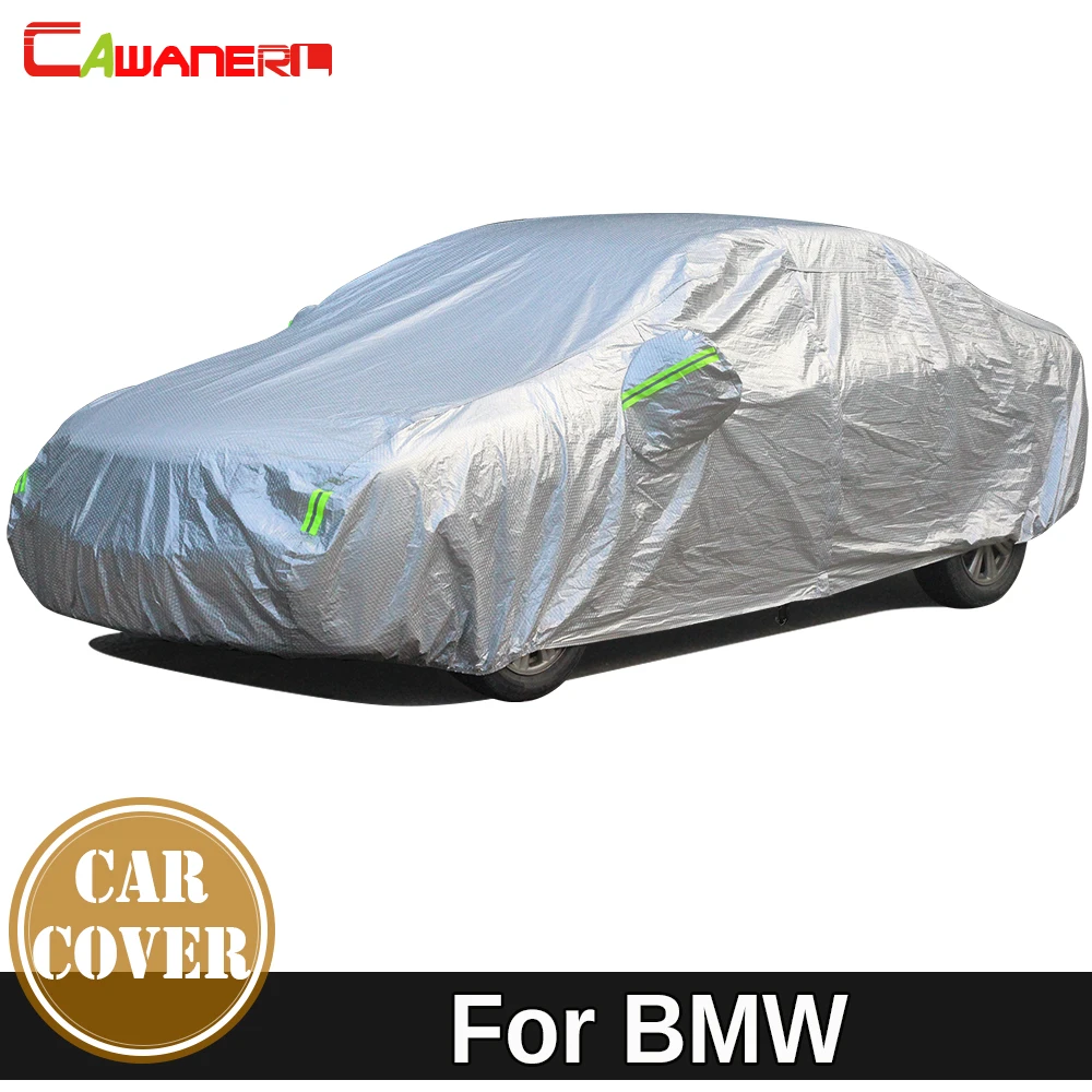 Cawanerl Thicken Car Cover Sun Snow Rain Resistant Cover For BMW M1 M2 M3 M6 E26 E30 E36 E46 E90 E92 E93 F80 E24 E63 E64 F06 F12