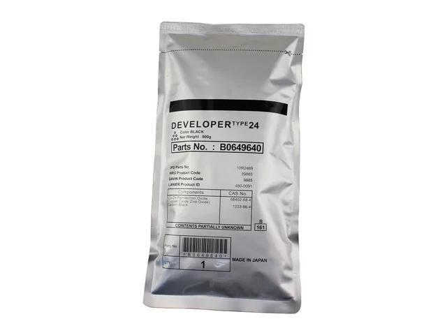 

Type 24 Developer For Ricoh MP 5500 6000 6001 6002 6500 7000 7500 7502 8000 9001 Copier Parts B0649640 Developer Powder