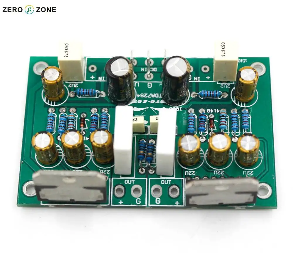 GZLOZONE TDA7294 Stereo czysta płyta wzmacniacza DIY AMP