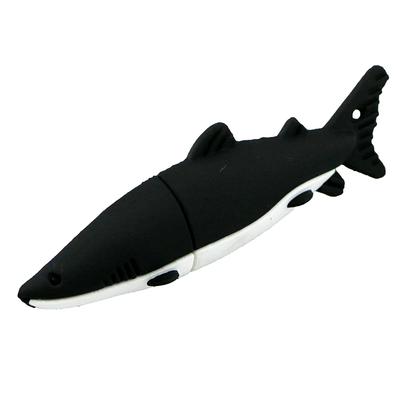 Uディスクフラッシュペンドライブの漫画の魚サメスタイル4ギガバイト8ギガバイト16ギガバイト32ギガバイト64ギガバイトのusbフラッシュドライブフラッシュドライブメモリースティックストレージペンドライブ