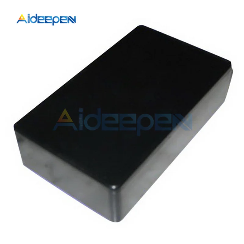 1Pcs ABS DIY Plastic Waterproof Cover Electronic Project Box Case Enclosure Instrument 100x60x25mm Black