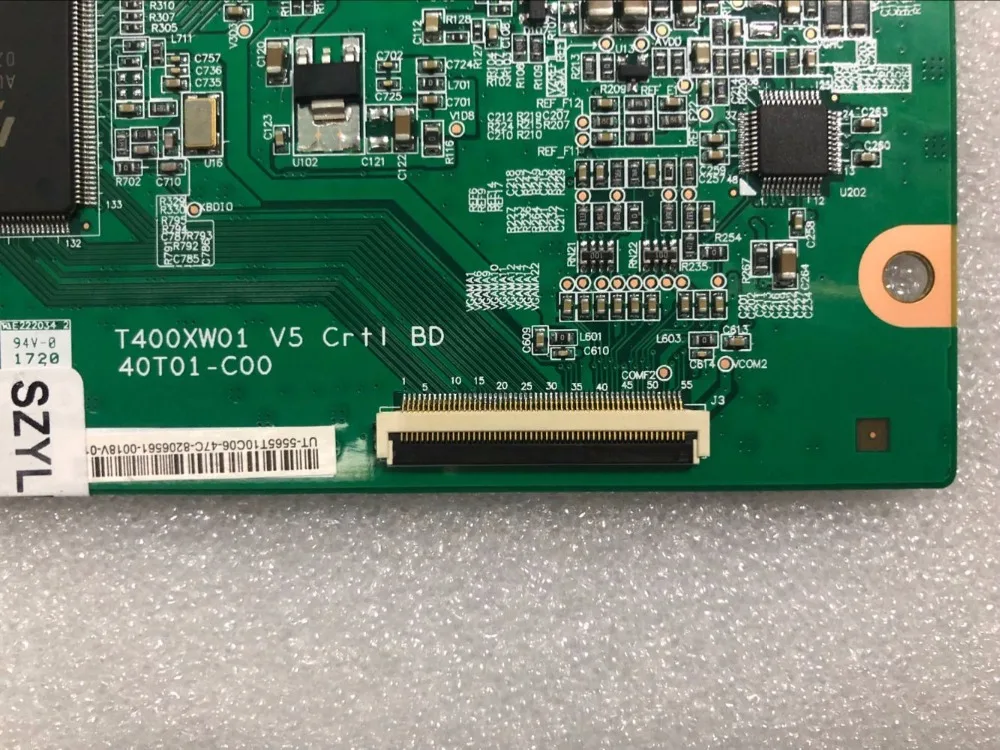 오리지널 좋은 작품 로직 보드, LA40A350C1, T400XW01 V5 40T01-C00, 1 개