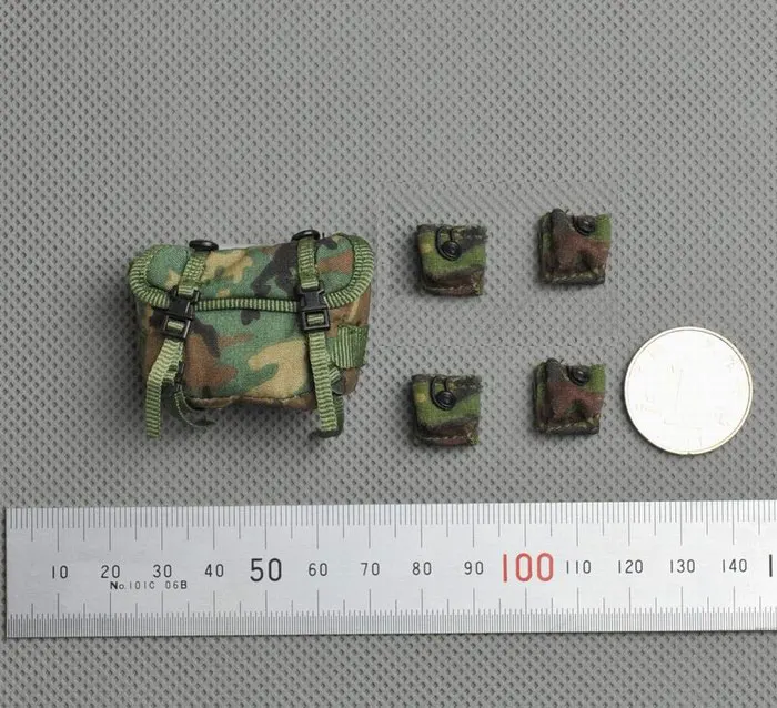 1/6 US Army's Jungle Green Bags Set Equipment Accessories for 12''action Figures