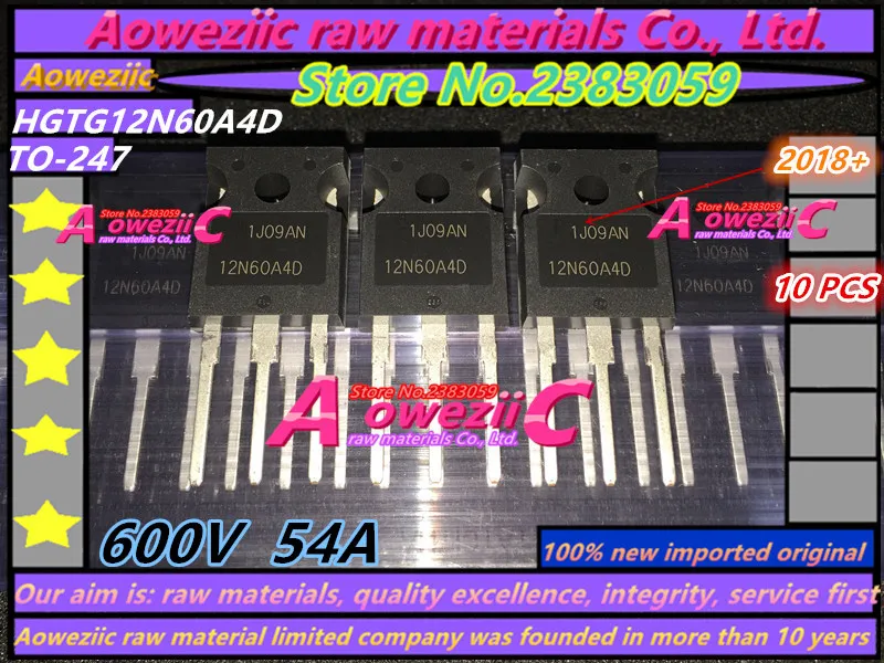 

Aoweziic 2018+ 100% new imported original HGTG12N60A4D 12N60A4D NGTB50N60FLWG 50N60FL FDL100N50F 100N50F TO-247 transistor