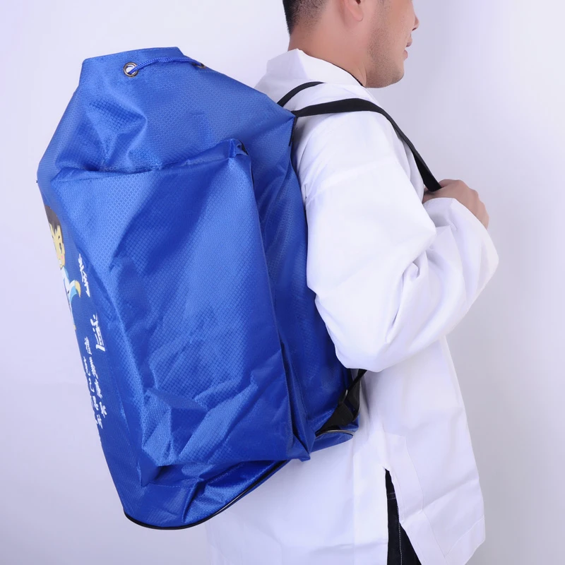 Taekwondo Bag Children\'s Backpack Taekwondo Protective Gear Pack Double Shoulder Bag Adult Oxford Bag Built-in Waterproof Layer