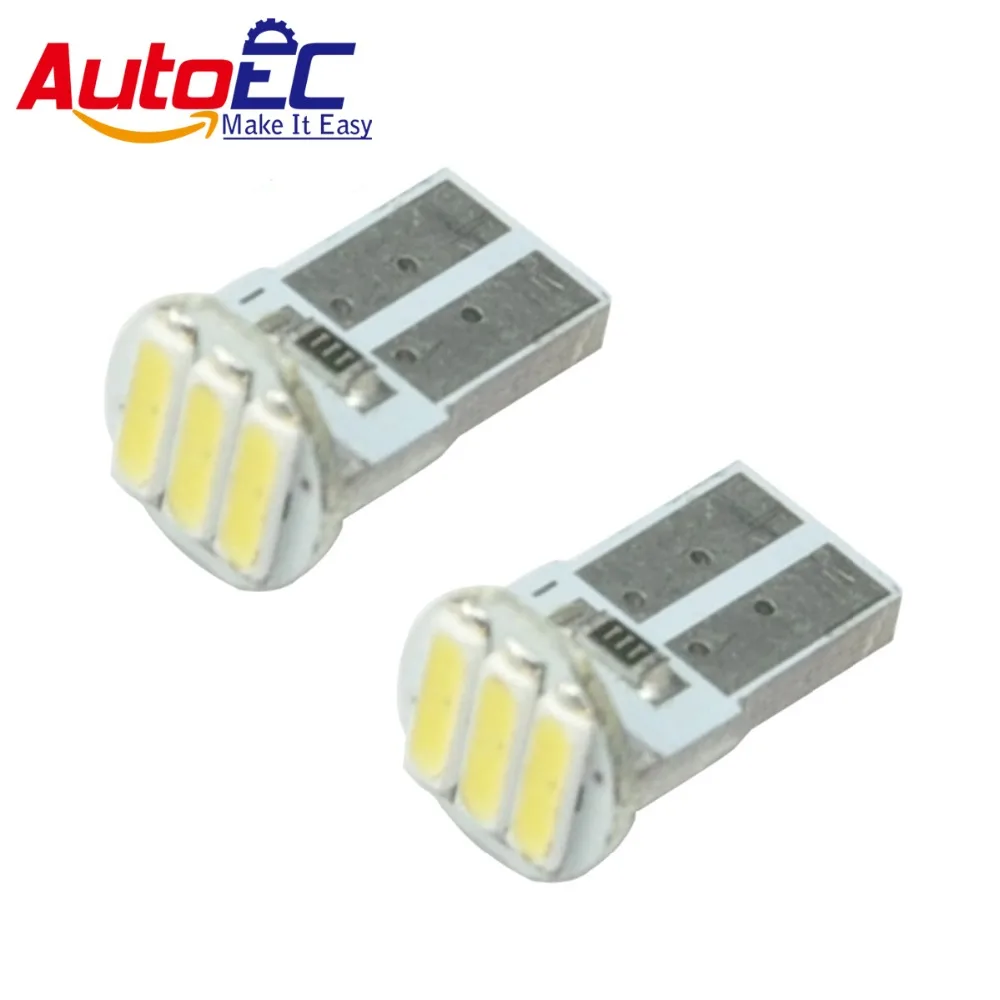 

AutoEC T10 W5W 7014 3smd LED T15 158 168 192 193 194 2825 Car Auto Instrument led Wedge Light Lamp Bulb 12v 300x #LB74