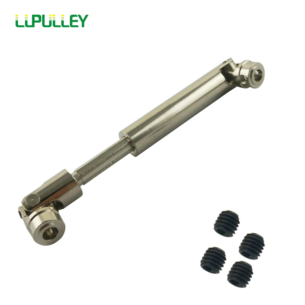 LUPULLEY Shaft Spline Universal Splined Sleeve Telescopic Shaft Couplings Toy Car Robot model