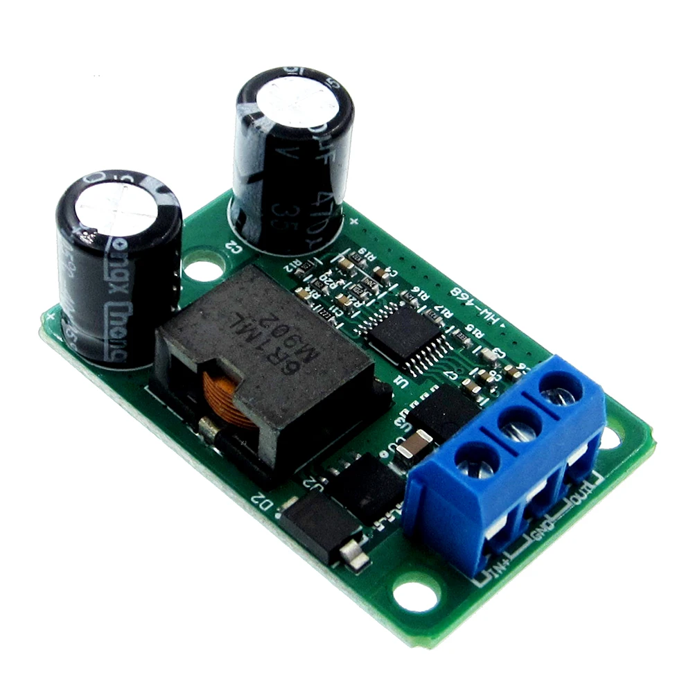 24V/12V To 5V/5A 25W DC-DC Buck Step Down Power Supply Module Synchronous Rectification Power Converter Replace LM2596S